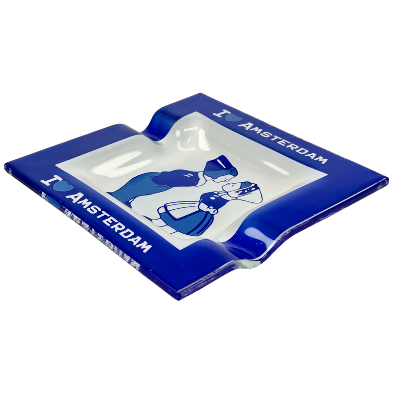 Asbak I love Amsterdam 12 cm
