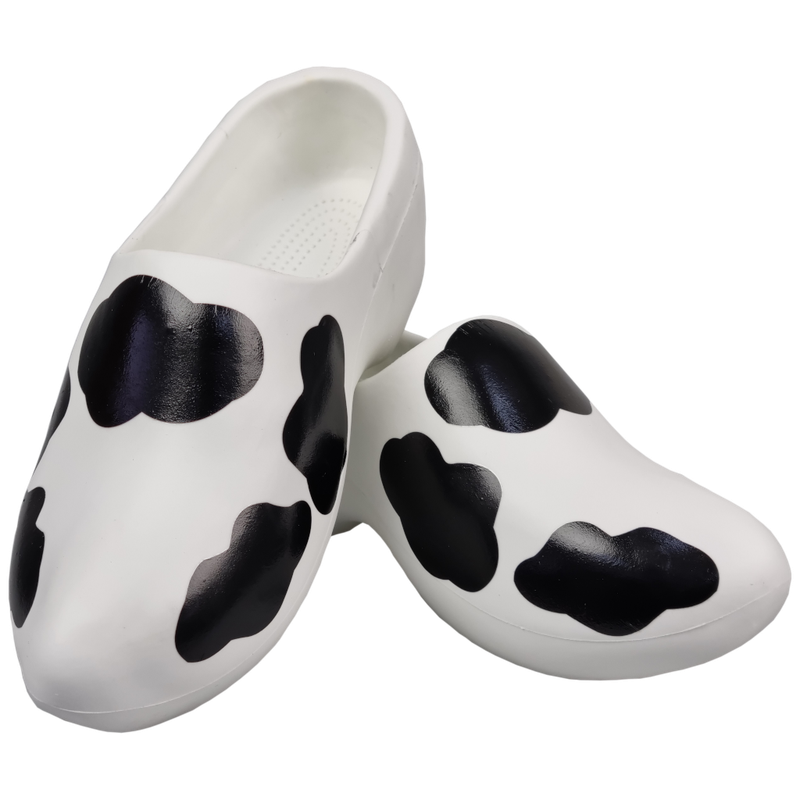 EVA Kunststof draagklomp koeienmotief
