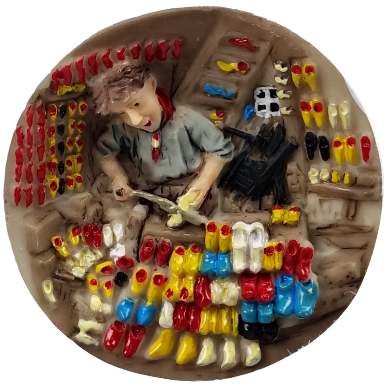 Magneet Klompenmaker 5,5 cm