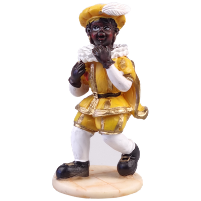 Zwarte Piet staand met zak