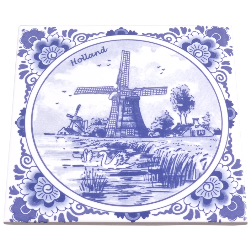 Delfts blauwe Tegel 15x15