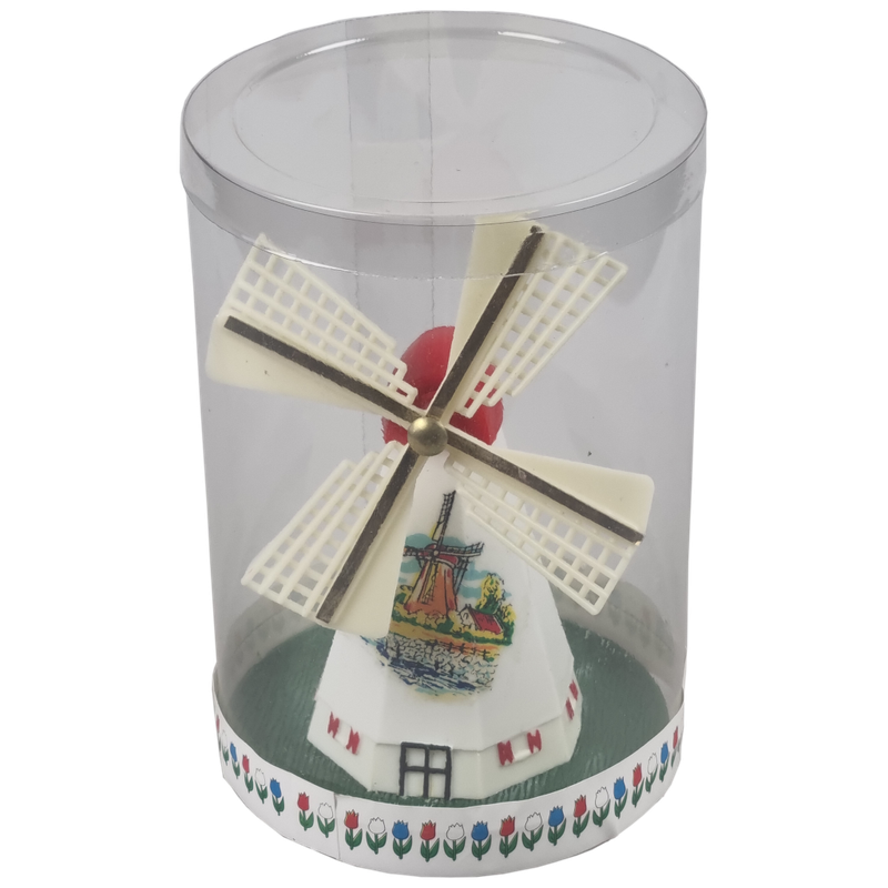 Molen wit 14 cm in koker