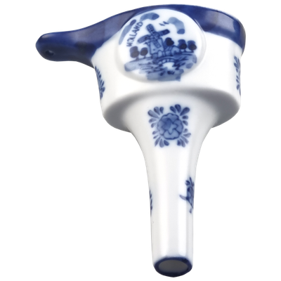 Delfts blauwe Trechtertje in doos