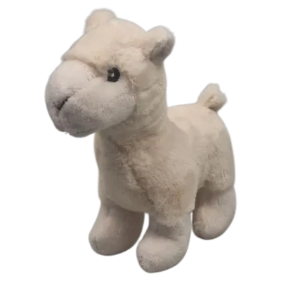 Mini-Animals - Ivoor Witte Alpaca - 15 cm