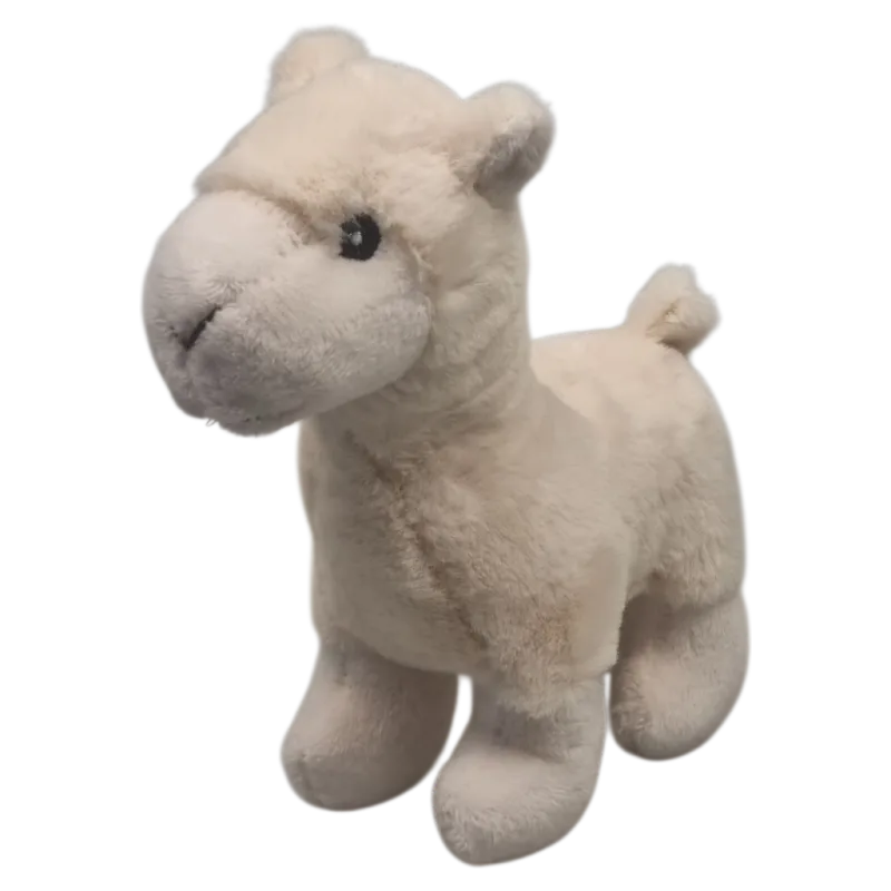 Mini-Animals - Ivoor Witte Alpaca - 15 cm