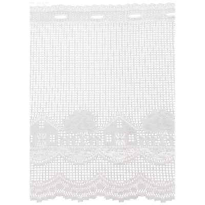 Gordijnval huisjes 60 cm p/mtr