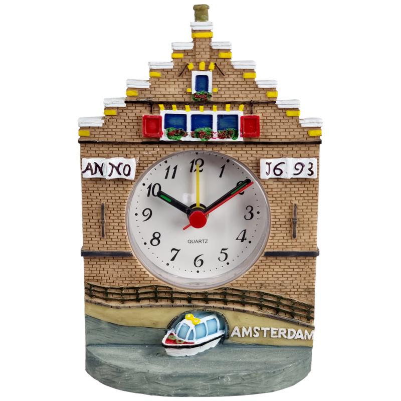Amsterdam, klok brug/boot