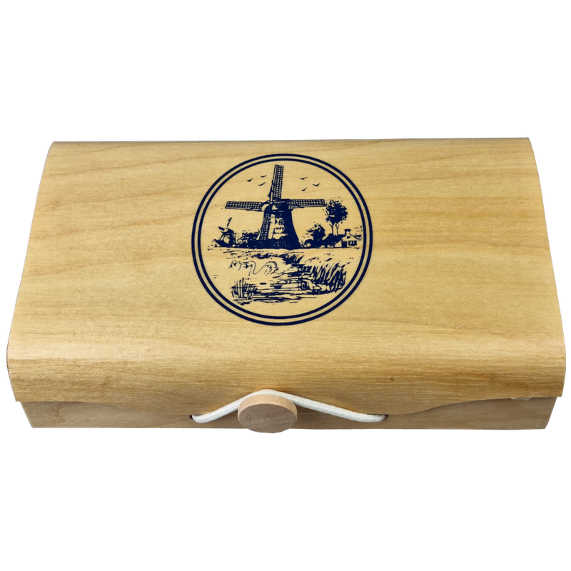 Houten doosje 18x10.9x4.2