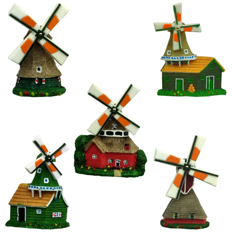 Molens set/5 assorti - magneten