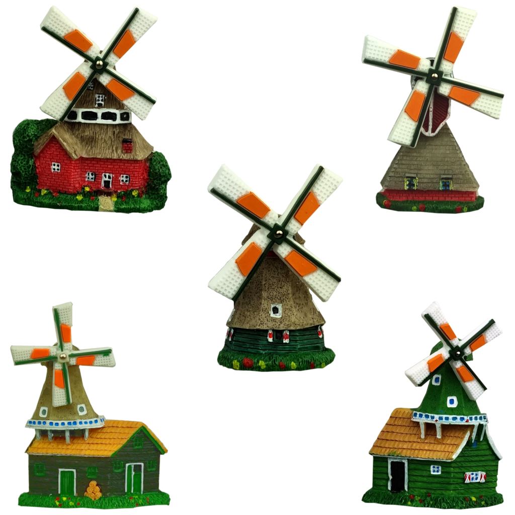 Molens set/5 assorti - magneten