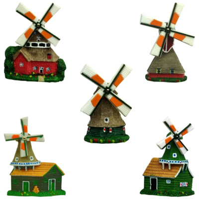 Molens set/5 assorti - magneten