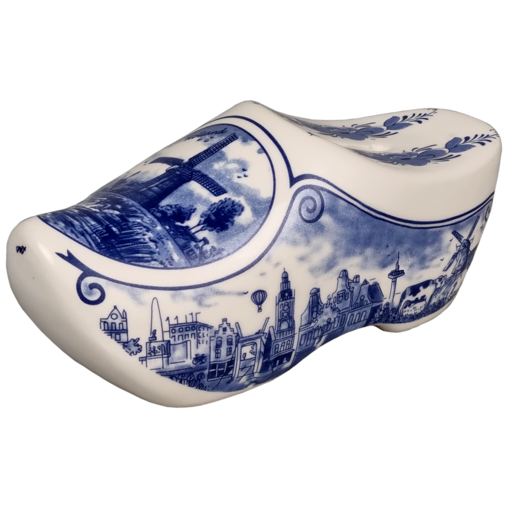 Delfts blauwe Spaarpot klomp 15 cm