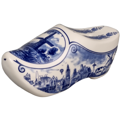 Delfts blauwe Spaarpot klomp 15 cm