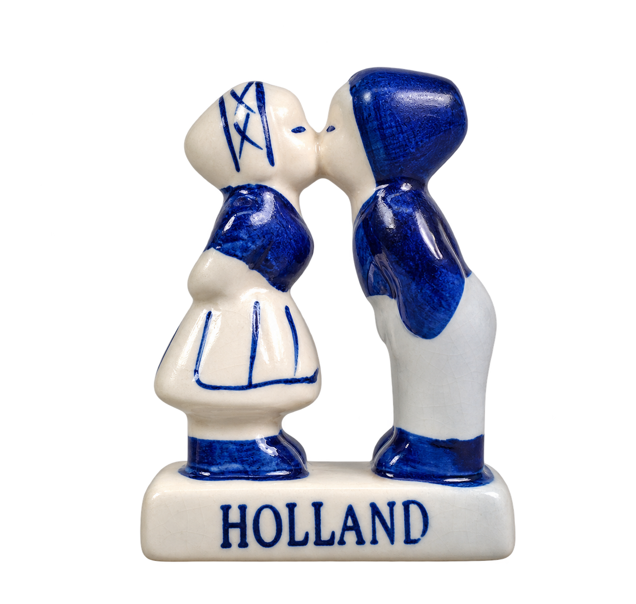 Delfts blauwe Kuspaar 7 cm