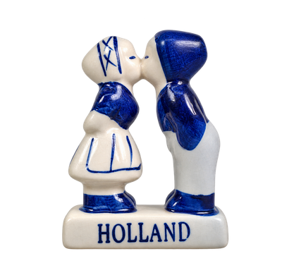 Delfts blauwe Kuspaar 7 cm