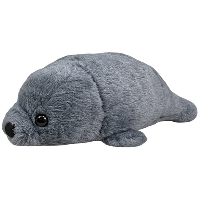 Liggende zeehond grijs 27 cm
