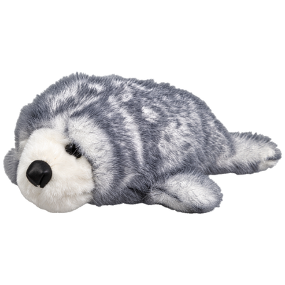 20cm 'graffit' Zeehond grijs