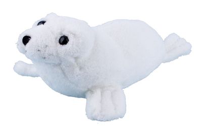 Zeehond wit 33cm.