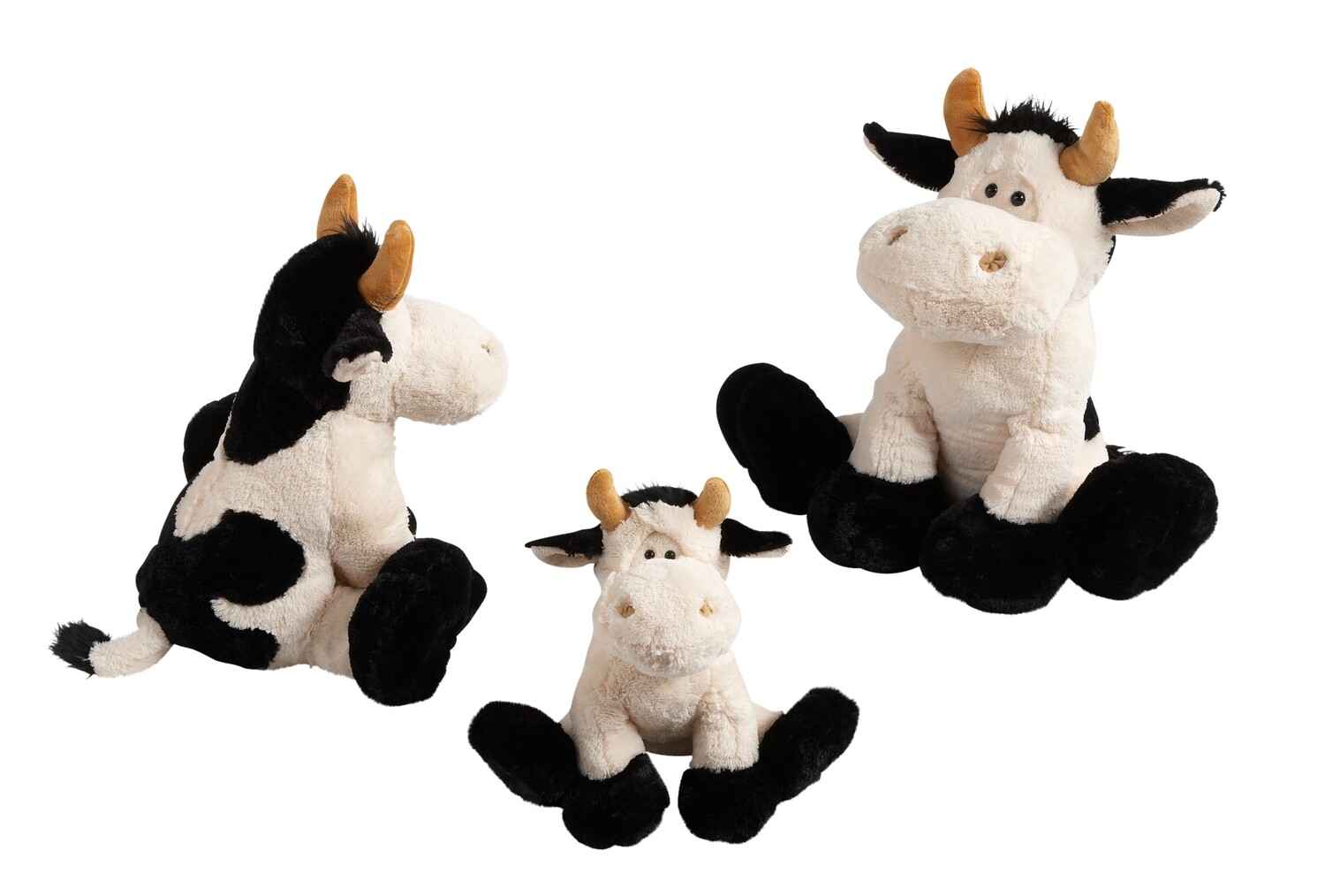 Sitting cow Clara nr.2, 35 cm