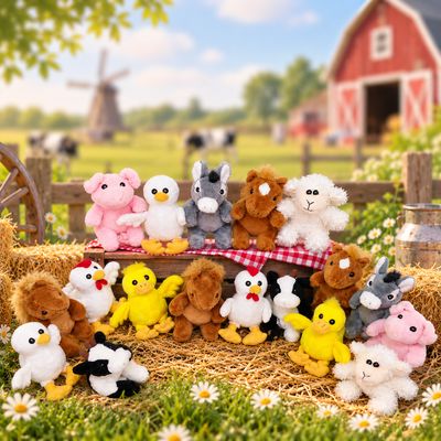 Mini-Animals  - Assortiment zittende Boerderijdieren