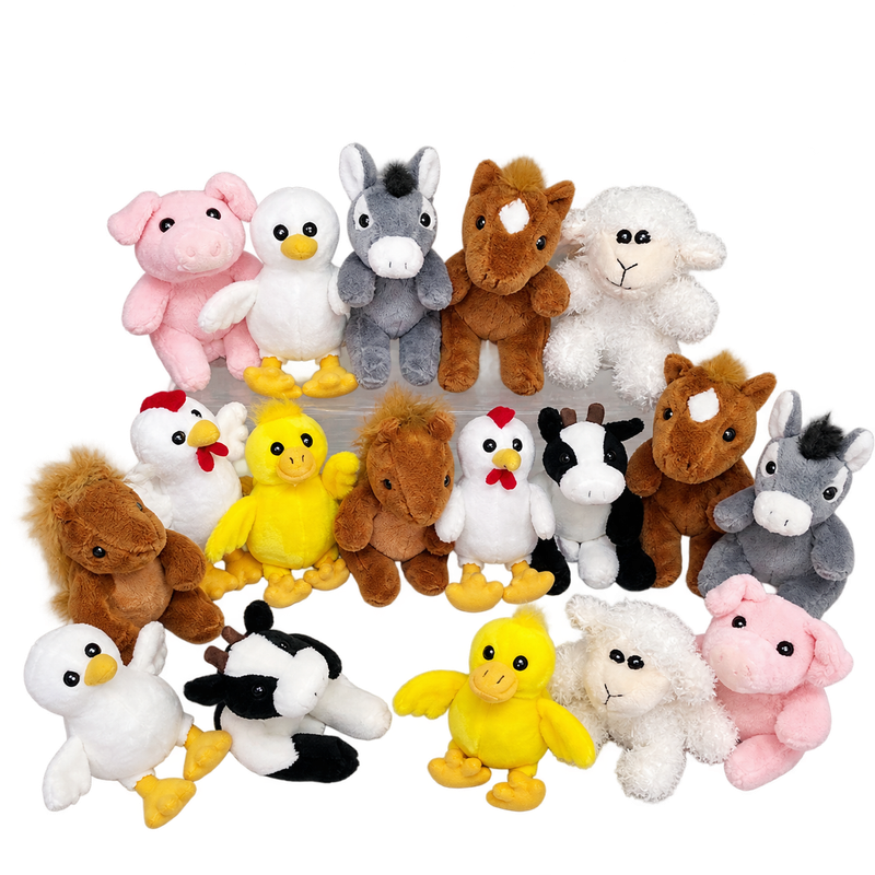 Mini-Animals  - Assortiment zittende Boerderijdieren