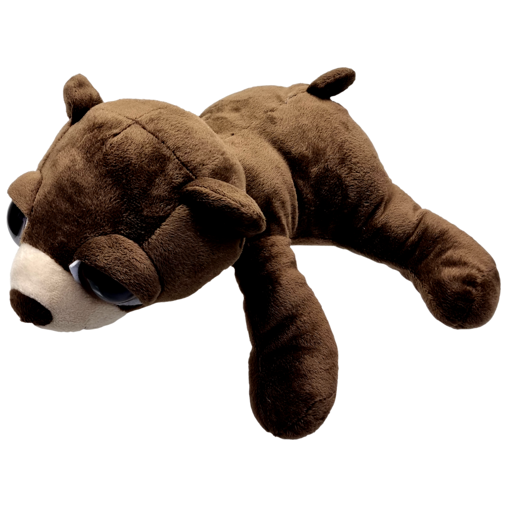 Bear Bruce liggend nr.1, 28 cm