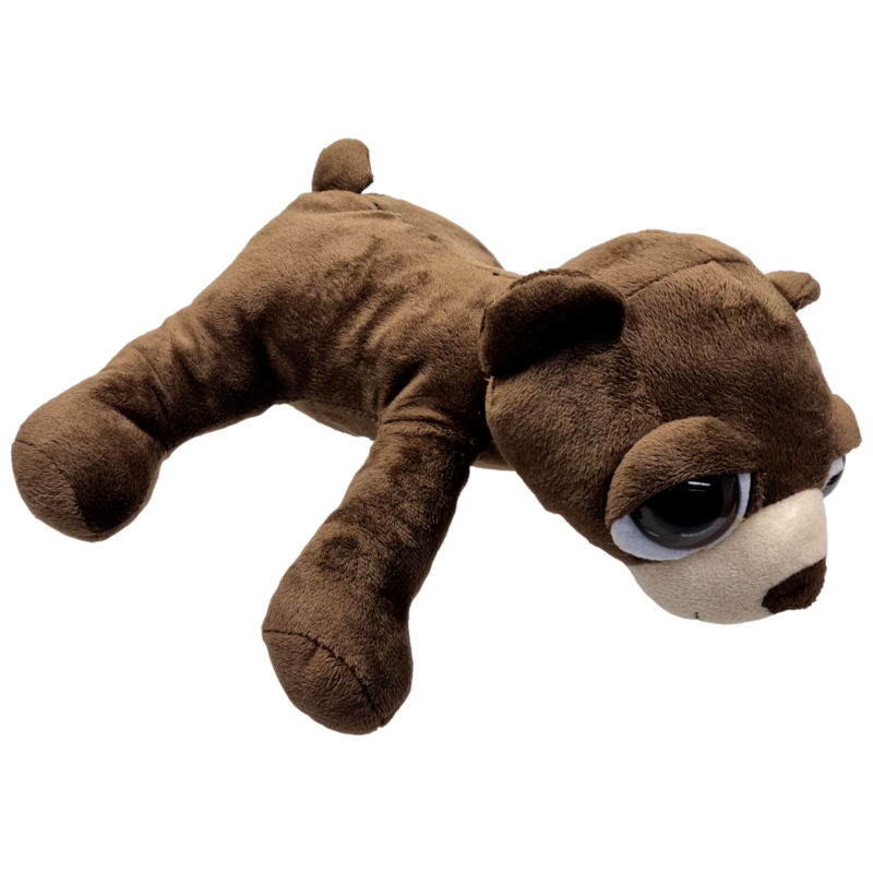 Bear Bruce liggend nr.1, 28 cm