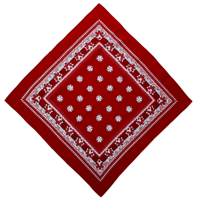 Boerenzakdoek rood/blauw