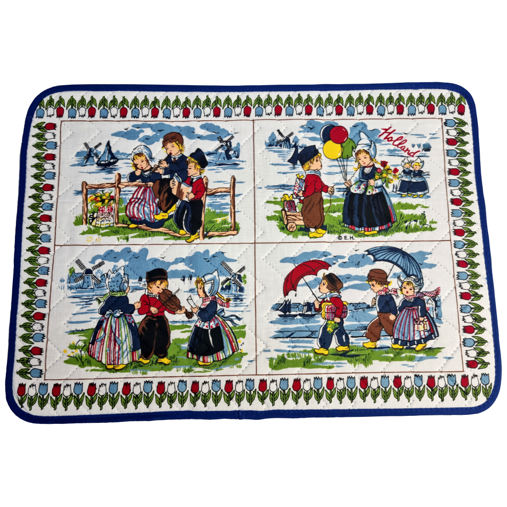 Placemat spelende kinderen