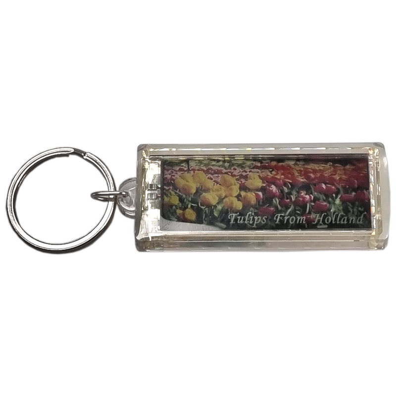 Sleutelhanger Knipperende hanger met tulpen