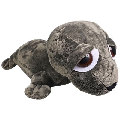 Zeehond Lena liggend nr.1, 28 cm grijs
