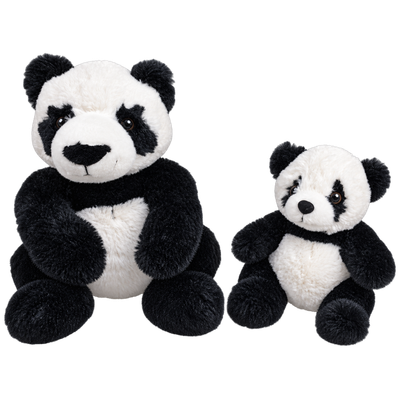 Panda zittend