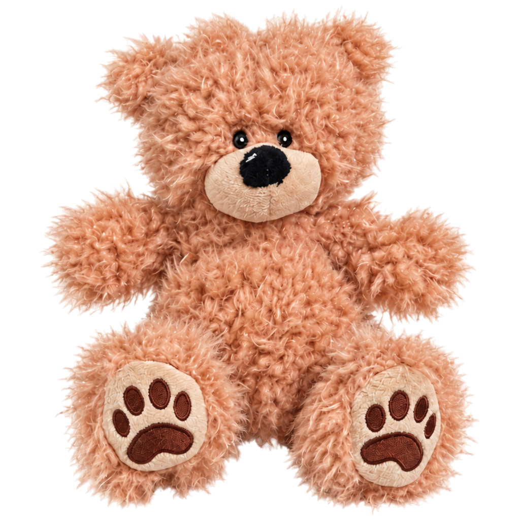 Nice Plush Bear, brown 20 cm