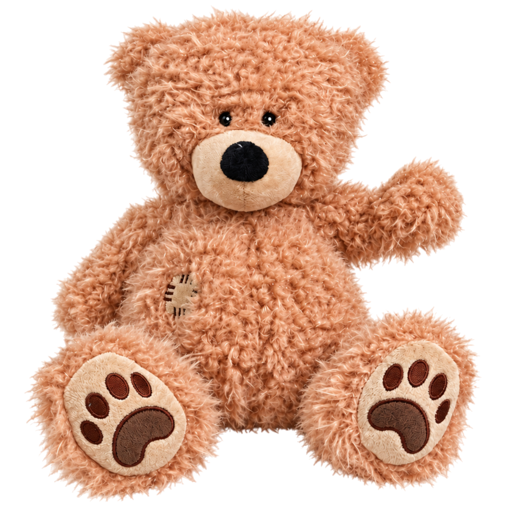 Nice Plush Bear, brown 30 cm