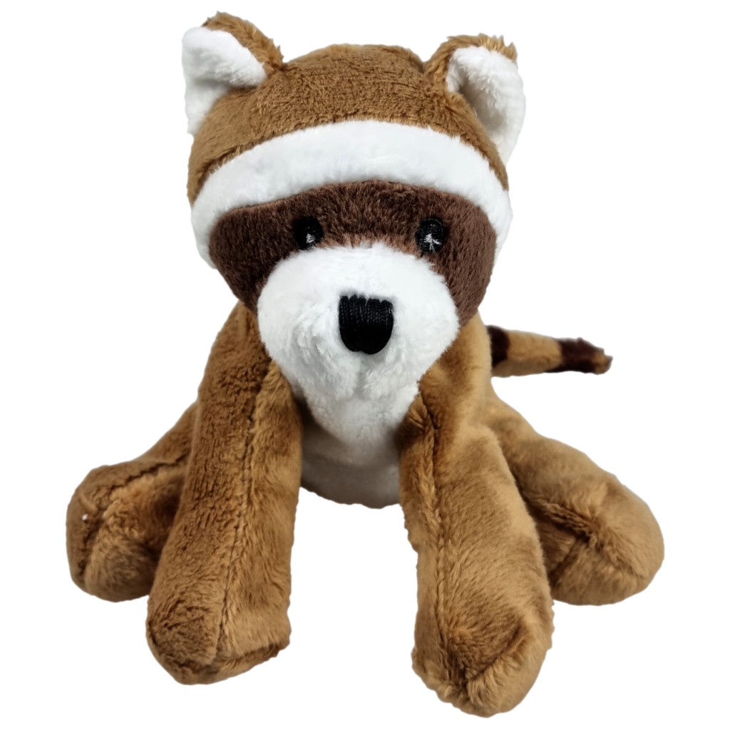 Mini-Animals - Polybag Wasbeer 18 stuks - 12 cm