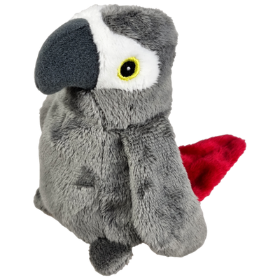Mini-Animals - Grijze Roodstaart papegaai - 14 cm