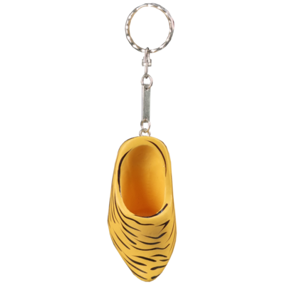 Klompje Safari 6 cm, 6 assorti - sleutelhanger