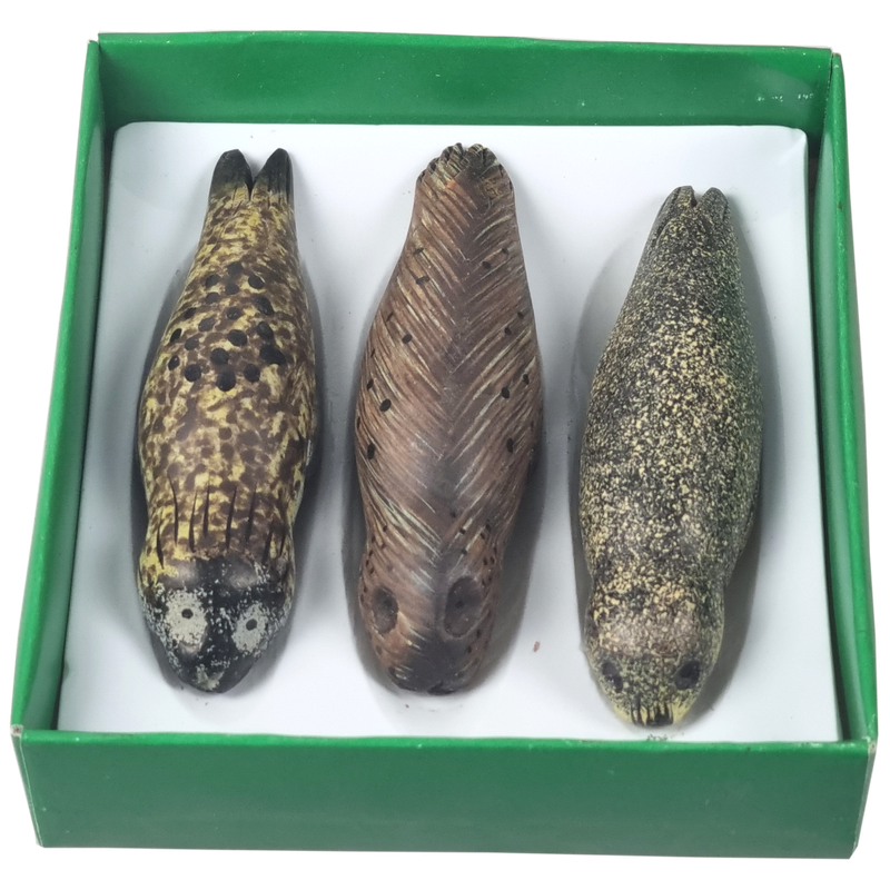 Dieren, Zeehond, set/3 assorti