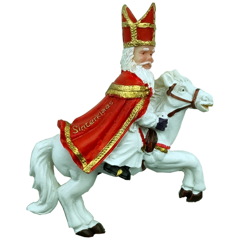 Magneet Sinterklaas op schimmel