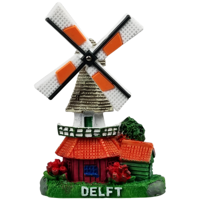 Magneet Delft, molen oranje