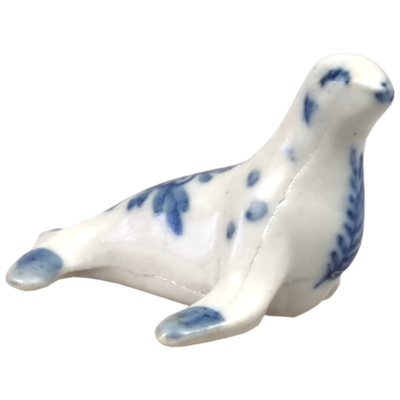 Delfts Blauwe Zeehonden set/3
