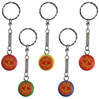 Sleutelhanger Kaasje assorti kleuren