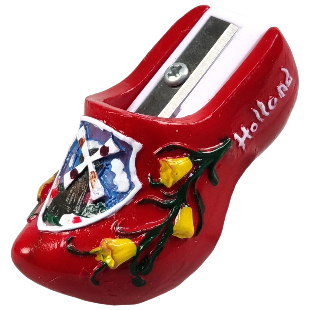 Puntenslijper Klomp, Selecteer je favoriete kleur: 7413R Rood