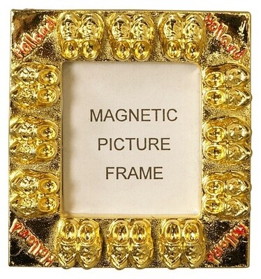 Fotolijstje klompen goud - magneet