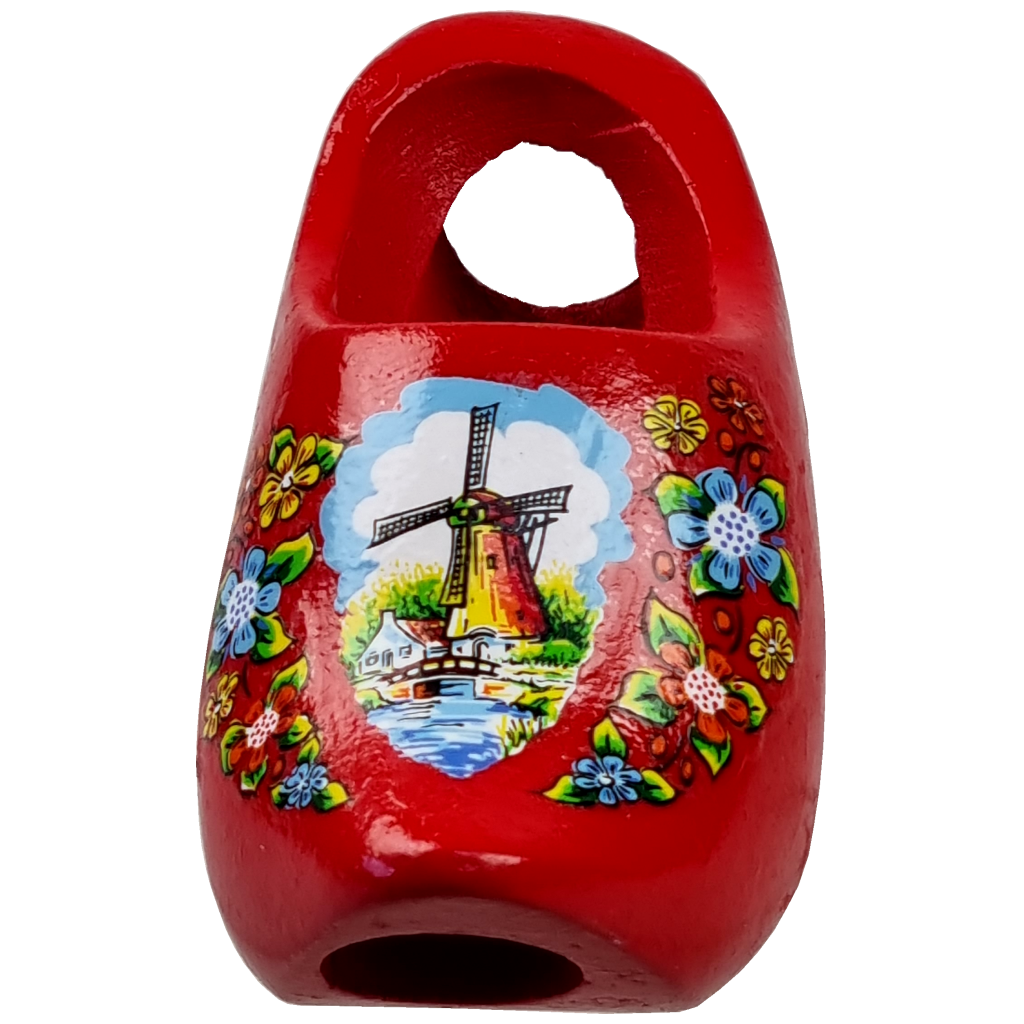Klomp voor zakdoek (dasklomp), Selecteer je favoriete kleur: 8830RO Rood Bloemen
