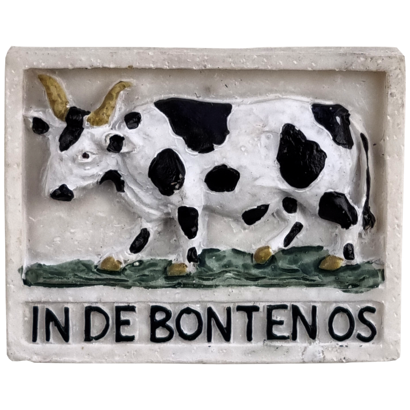 Gevelstenen, Bonte Os - magneet
