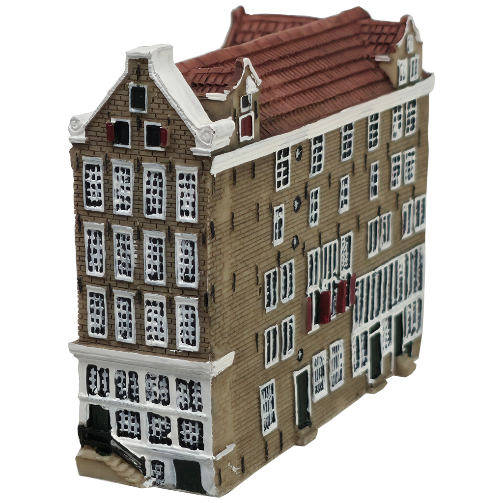 Gevelhuisje Amsterdam O.Z. Voorburgwal 40 - presse-papier