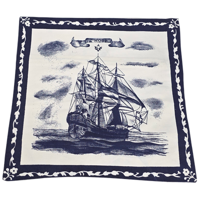 Kussenhoes, De Hoop indigo