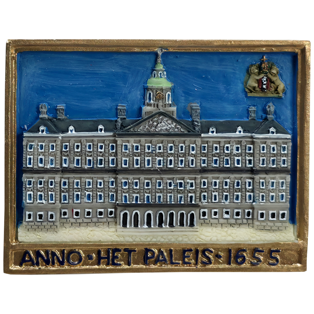 Gevelstenen, Amsterdam Het Paleis - magneet