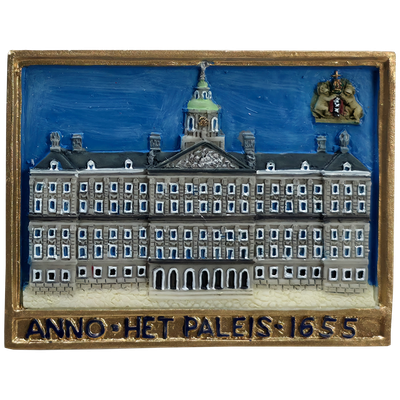 Gevelstenen, Amsterdam Het Paleis - magneet